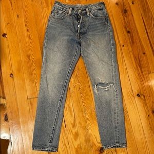 levi’s 501 skinny jeans